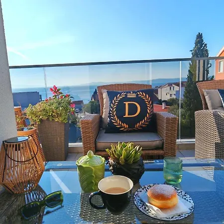 Apartament Sea View Luxury Diva Lux, Ciovo, Okrug *