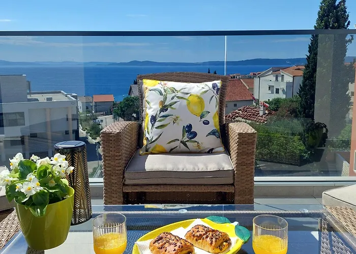 Sea View Luxury Diva Lux, Ciovo, Okrug Apartament Trogir
