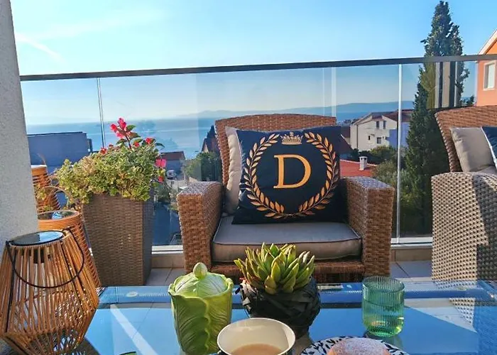 Daire Sea View Luxury Diva Lux, Ciovo, Okrug *