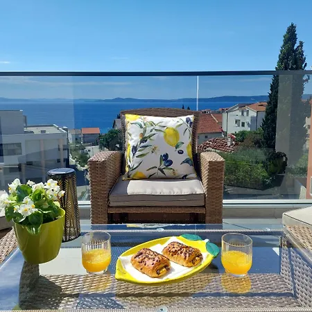 Sea View Luxury Diva Lux, Ciovo, Okrug Apartment Trogir